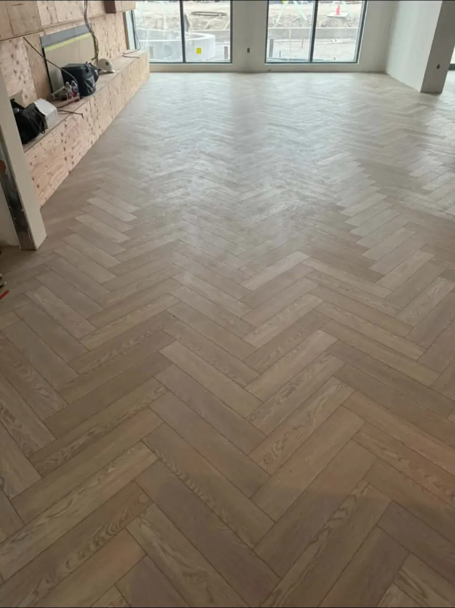Herringbone Flooring – New Construction